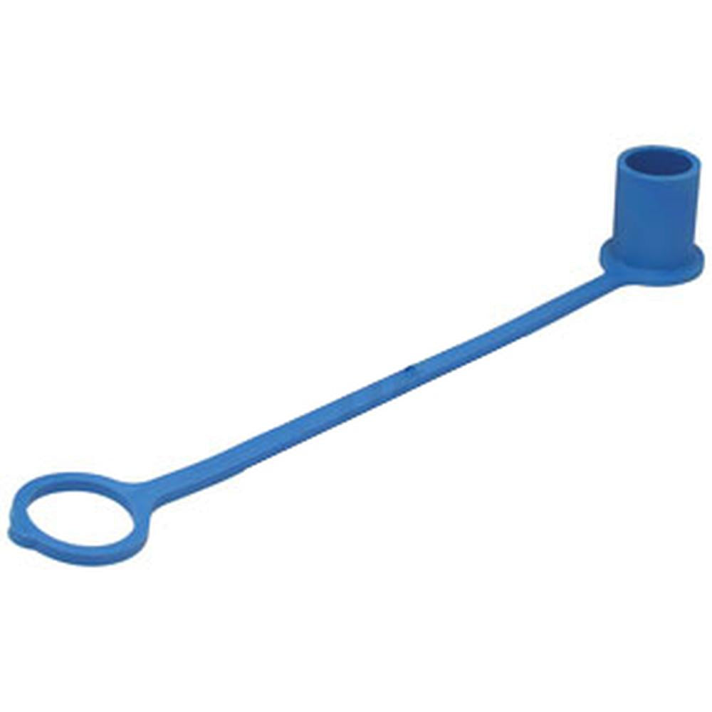 5209-4M-BU-P Set of 10 Blue Dust Caps 1/2"