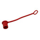 A-5209-4M-RE-P-AI - Red Dust Cap, 1/2"
