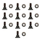 Disc Mower Blade Bolt Kit 56115800 (10) Bolts & (10) Nuts Fits Kuhn Disc Mowers