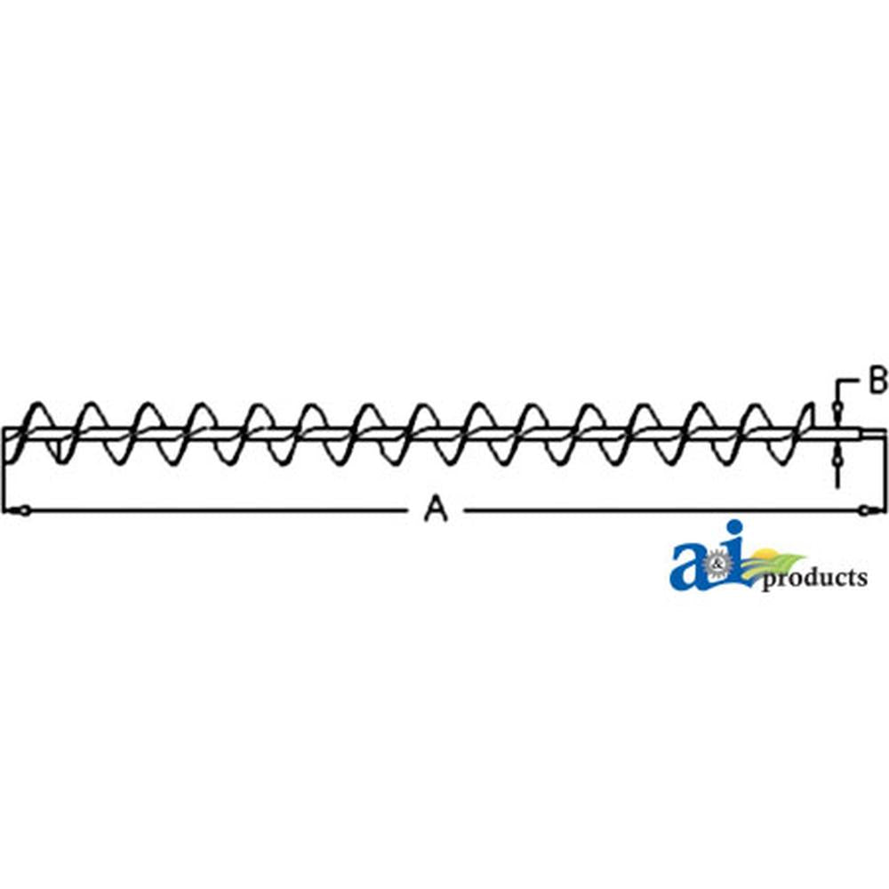 71340156 Auger; Horizontal Unloading
