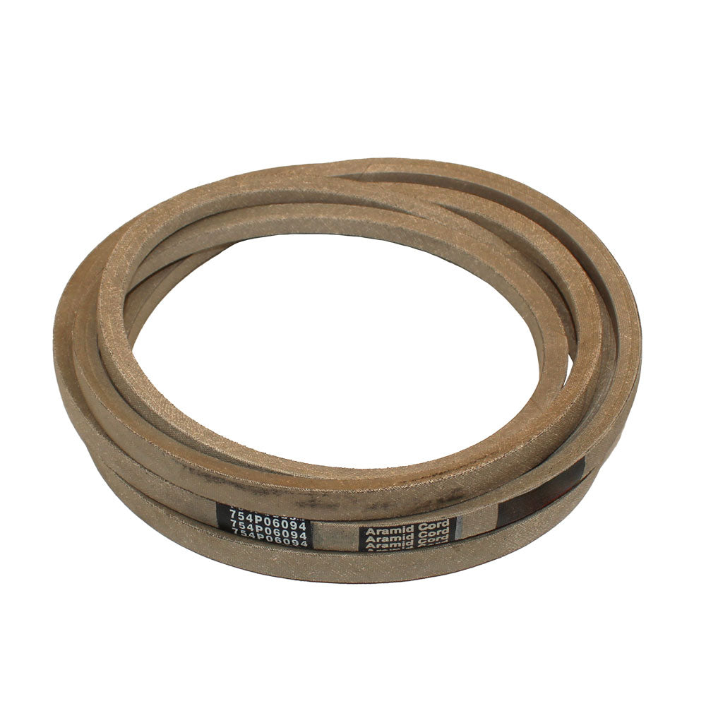 Mower Deck Belt Fits MTD Replaces 754-06094 Made with Aramid