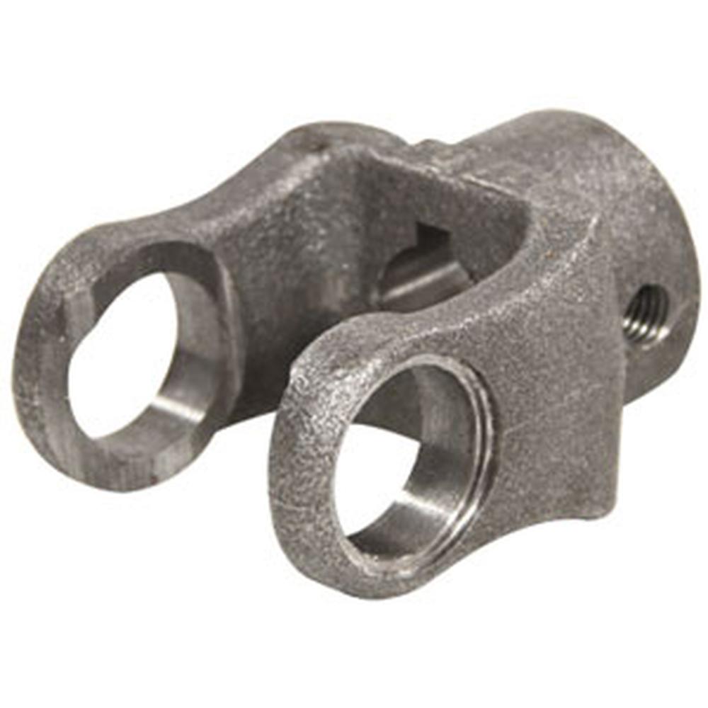 A-800-0613-AI Round Bore Implement Yoke (w/ Keyway & Set Screw)