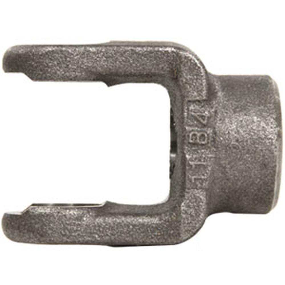 A-800-0613-AI Round Bore Implement Yoke (w/ Keyway & Set Screw)