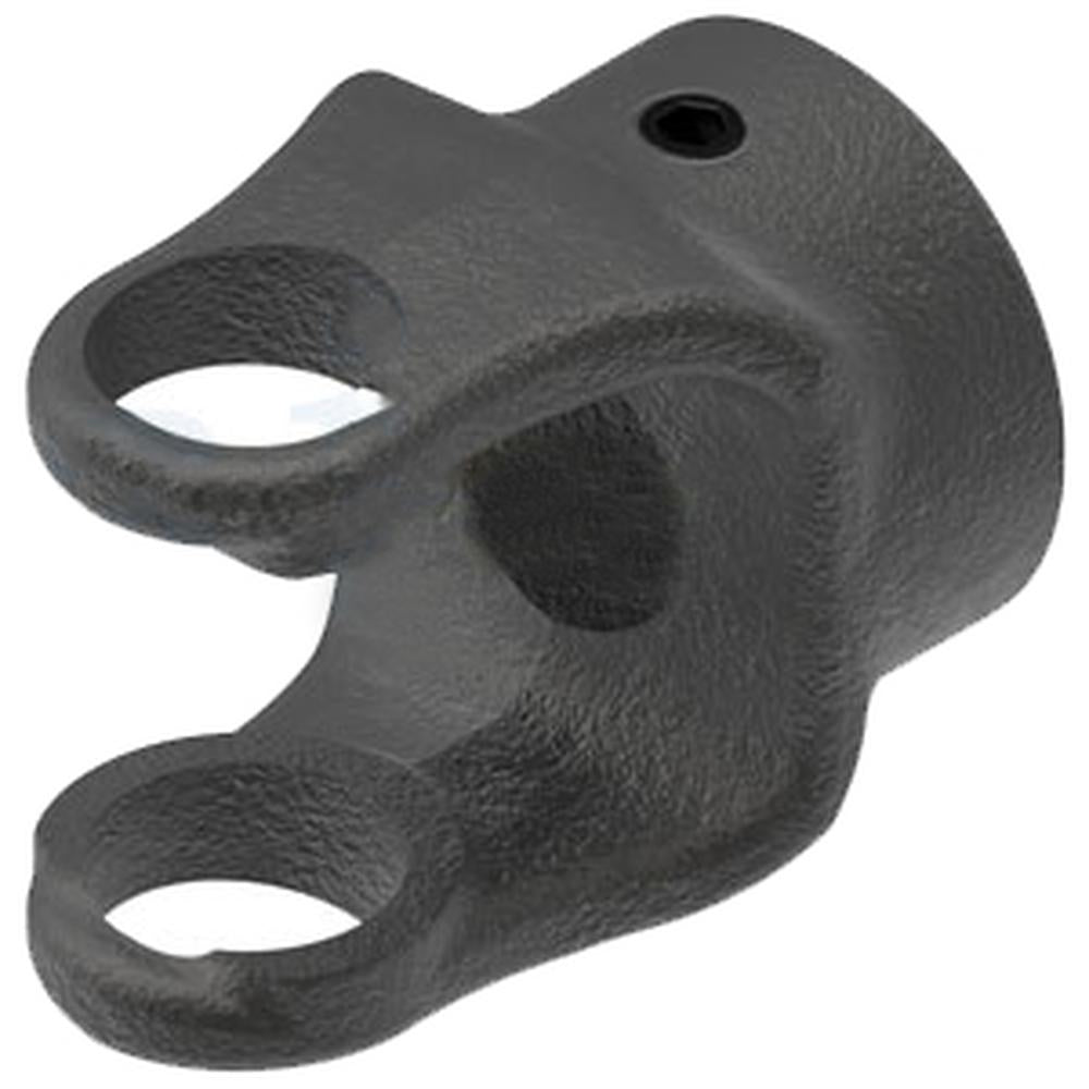A-800-0615-AI Round Bore Implement Yoke (w/ Keyway & Set Screw)
