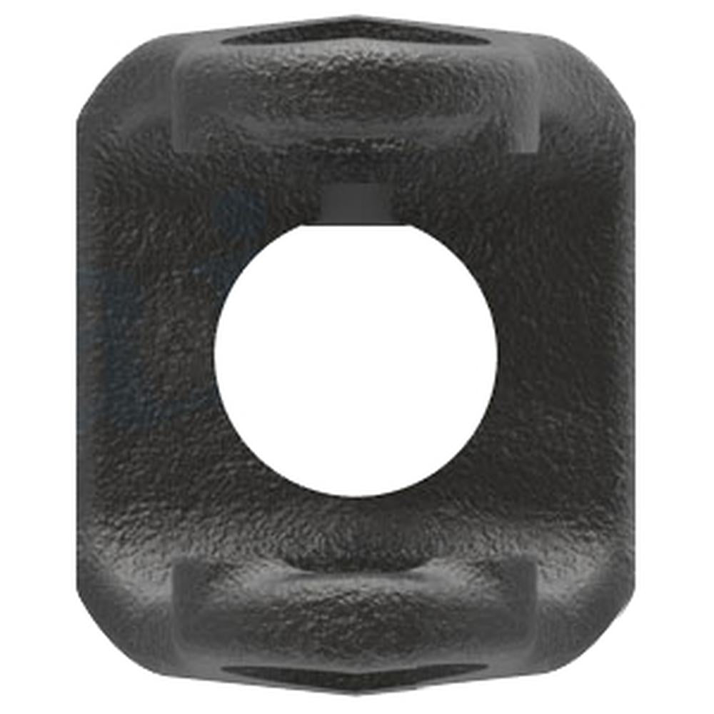 A-800-0615-AI Round Bore Implement Yoke (w/ Keyway & Set Screw)