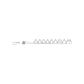 A-800-400-AI 7', Black 11ga under serrated, Riveted