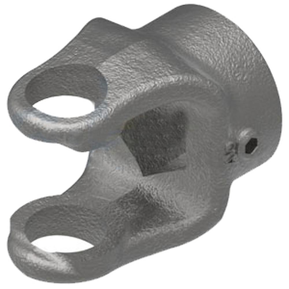 A-D108518-AI Implement Yoke, Hex Bore 1 1/8" w/ Set Screw