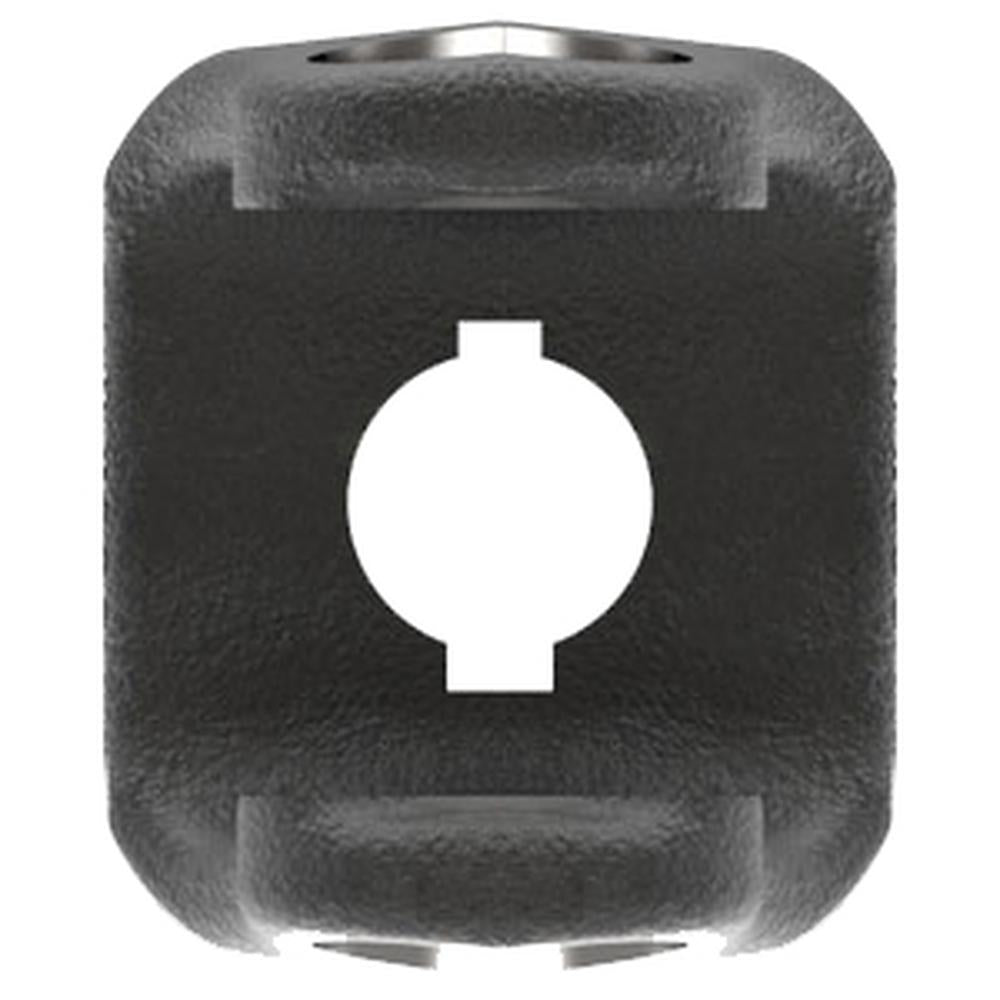 A-806-0612-AI Round Bore Implement Yoke (w/ Double Keyway & Set Screw)