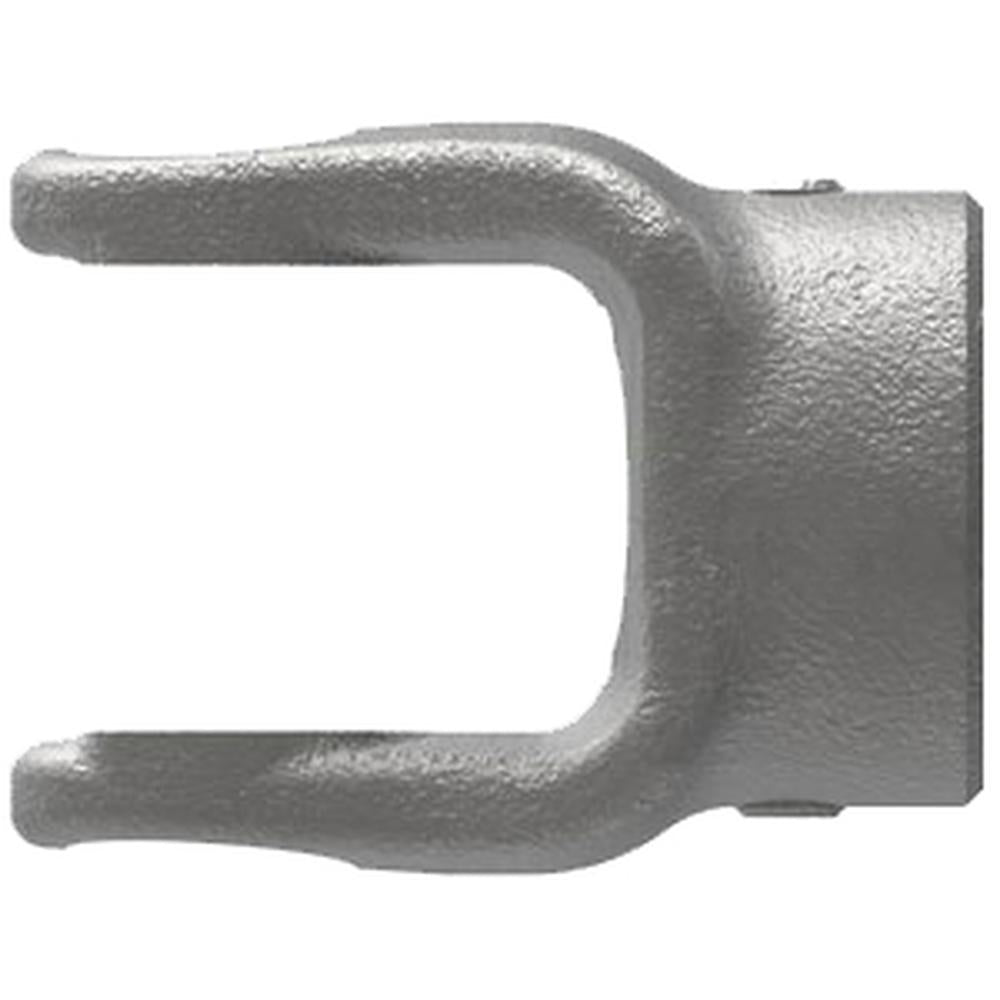 A-806-0616-AI Round Bore Implement Yoke (w/ Double Keyway & Set Screw)