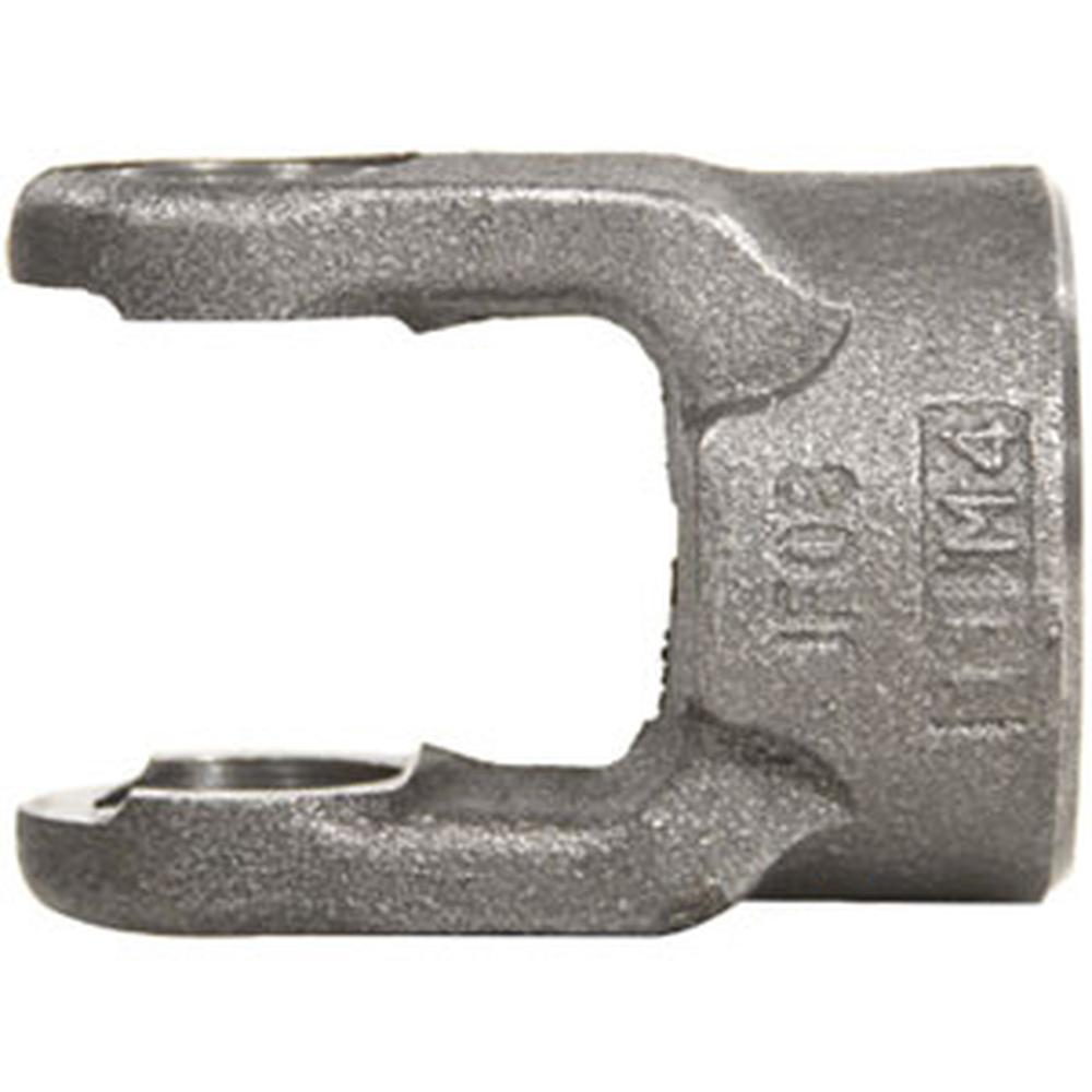 A-806-0618-AI Round Bore Implement Yoke (w/ Double Keyway & Set Screw)
