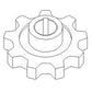 Lower Grain Elevator Sprocket Fits New Holland TR86 TR87 TR88 TR96 TR97 86512666