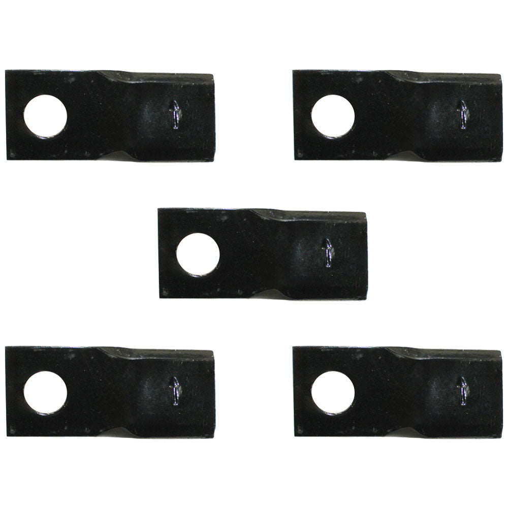 Qty 5: Left Hand Disc Mower Blade Fits Case/International Harvester