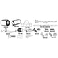 A-901-108-AI Sickle head, RH