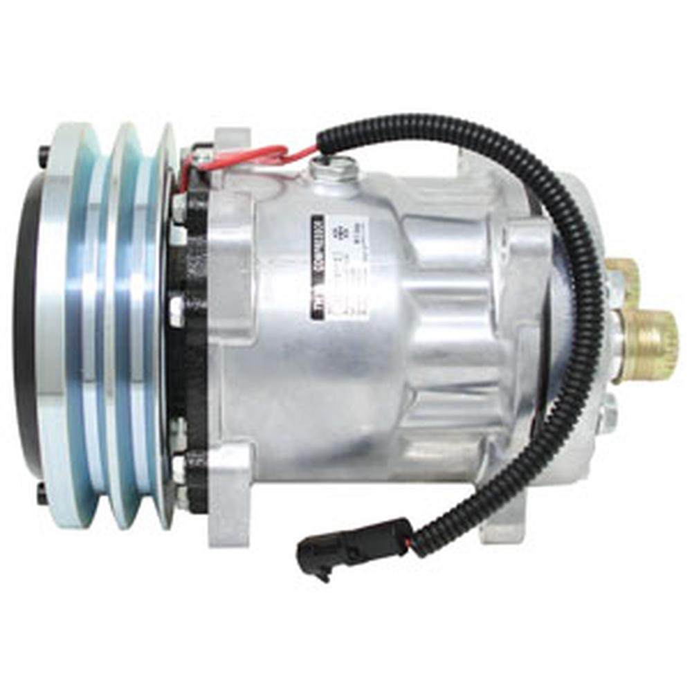 A-97204C1-AI Compressor, New, Sanden Style w/ Clutch (4478)