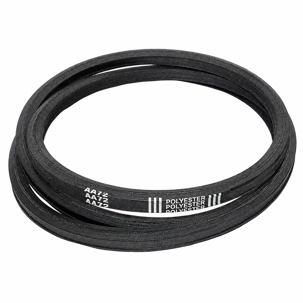 AA72 Double V-Belt (1/2" X 74") Double Angle / Hexagonal Wrapped Polyester Cord