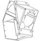 AH88989 Spout, Clean Grain Elevator