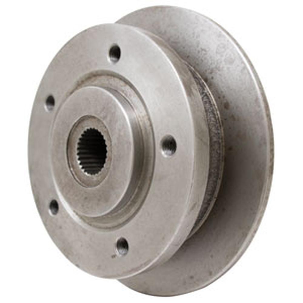 Hub Kit; Wheel Hub/Brake Rotor Fits John Deere Replaces AM142950