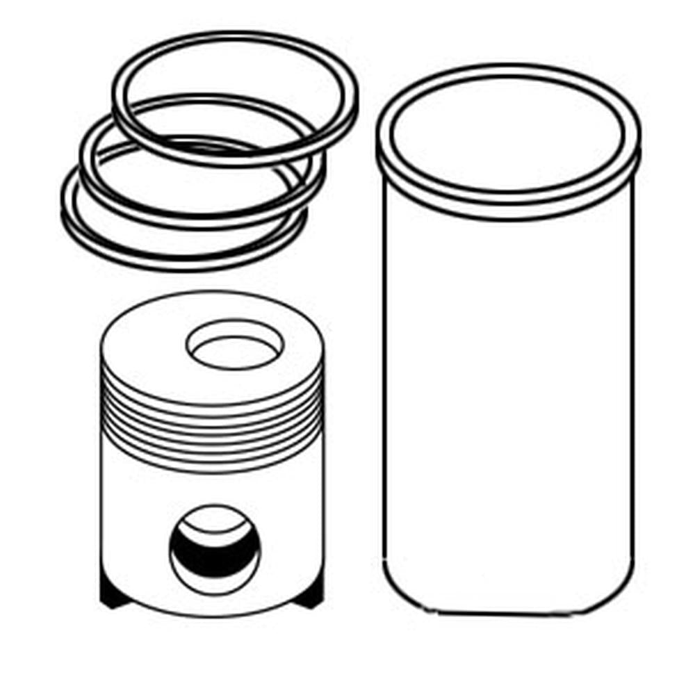 A-AM878606-AI - Piston Kit; Std.