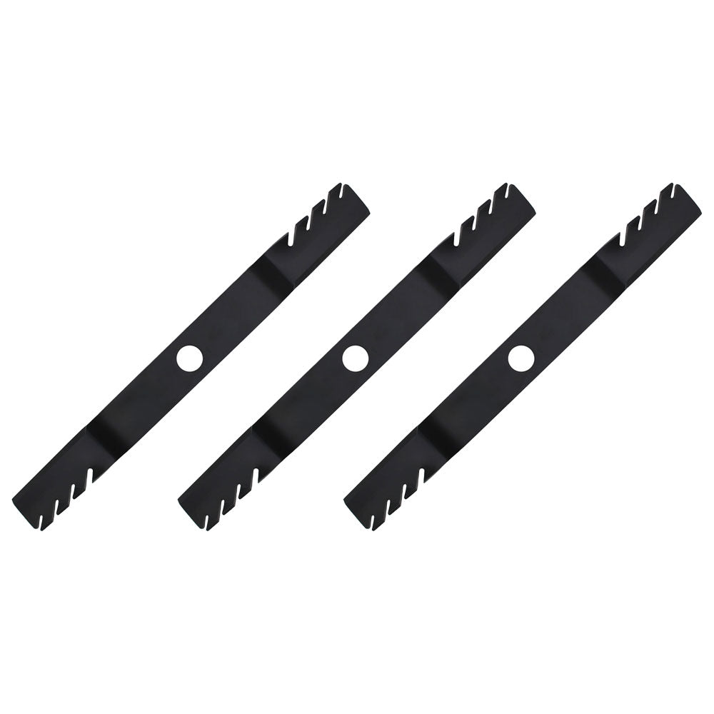 (3 pk.) Extra Durable Predator Blade Fits Kubota RCK72RP-1200Z 72" Cut Deck