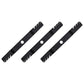Set of 3 Heavy Duty Predator Blade Fits Kubota ZD1211 ZD1511 72" K5975-34360