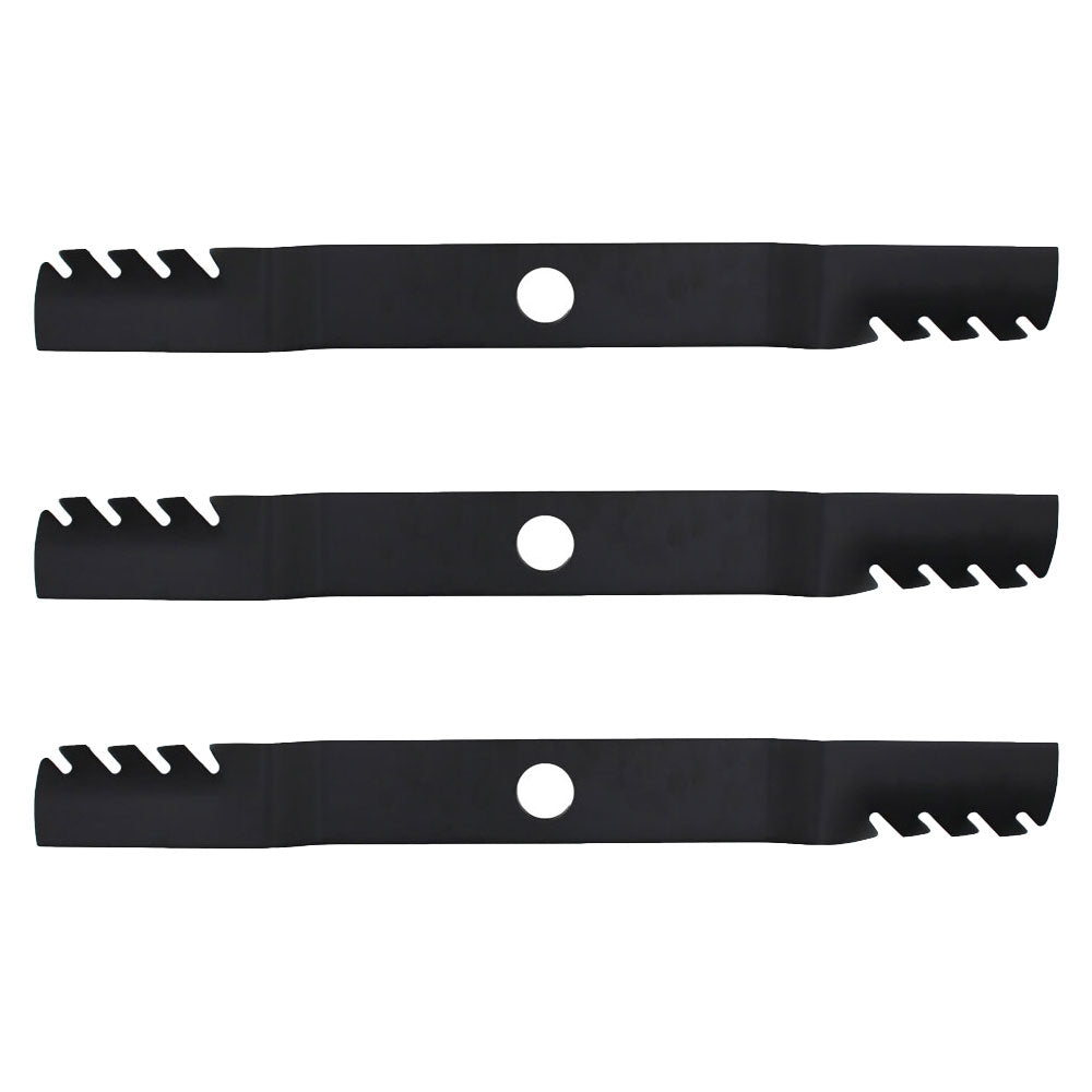 Set of 3 Heavy Duty Predator Blade Fits Kubota ZD1211 ZD1511 72" K5975-34360