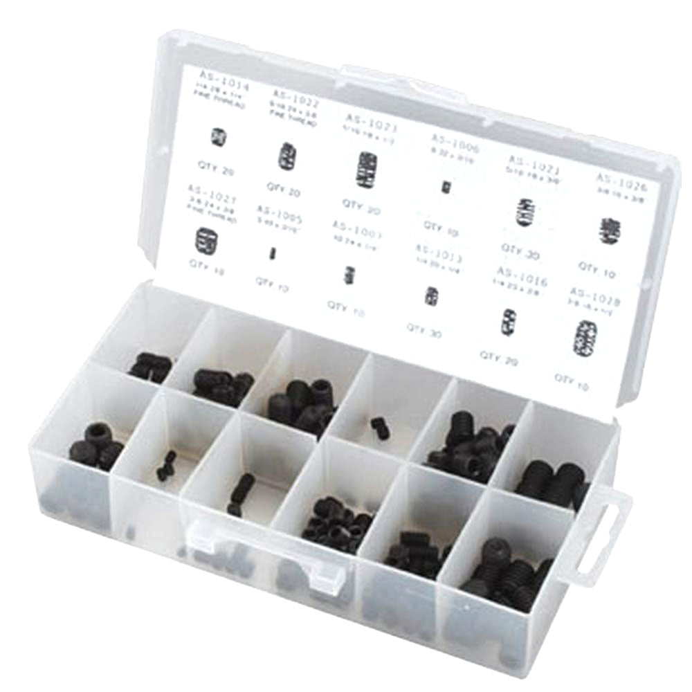 B1SB10 Set Screw Assortment (200 pieces)