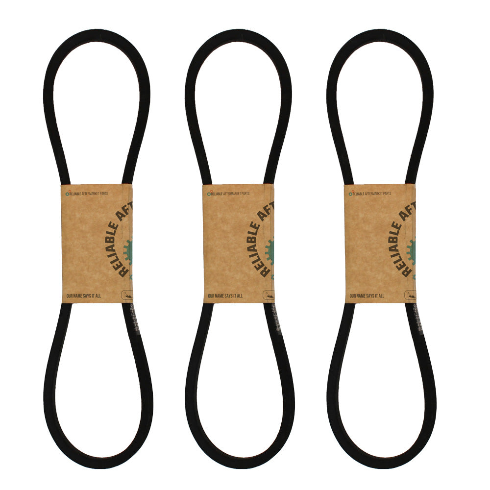(3) New B45 or 5L480 5/8 x 48in Standard V-Belts for Ag Lawn & Garden Industrial