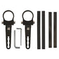 2 PK Bar Clamp W/ Slot Fixing 1.5" For Roll Bar Roof LED Light Bar