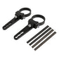 2 PK Bar Clamp W/ Slot Fixing 2" For Roll Bar Roof LED Light Bar