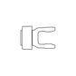 A-BP572103751-AI Tractor Yoke, Splined 1 3/8" - 21 Spline w/ Twist Collar