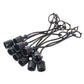 A-C211015-AI Dust Cap, 1/2", Black