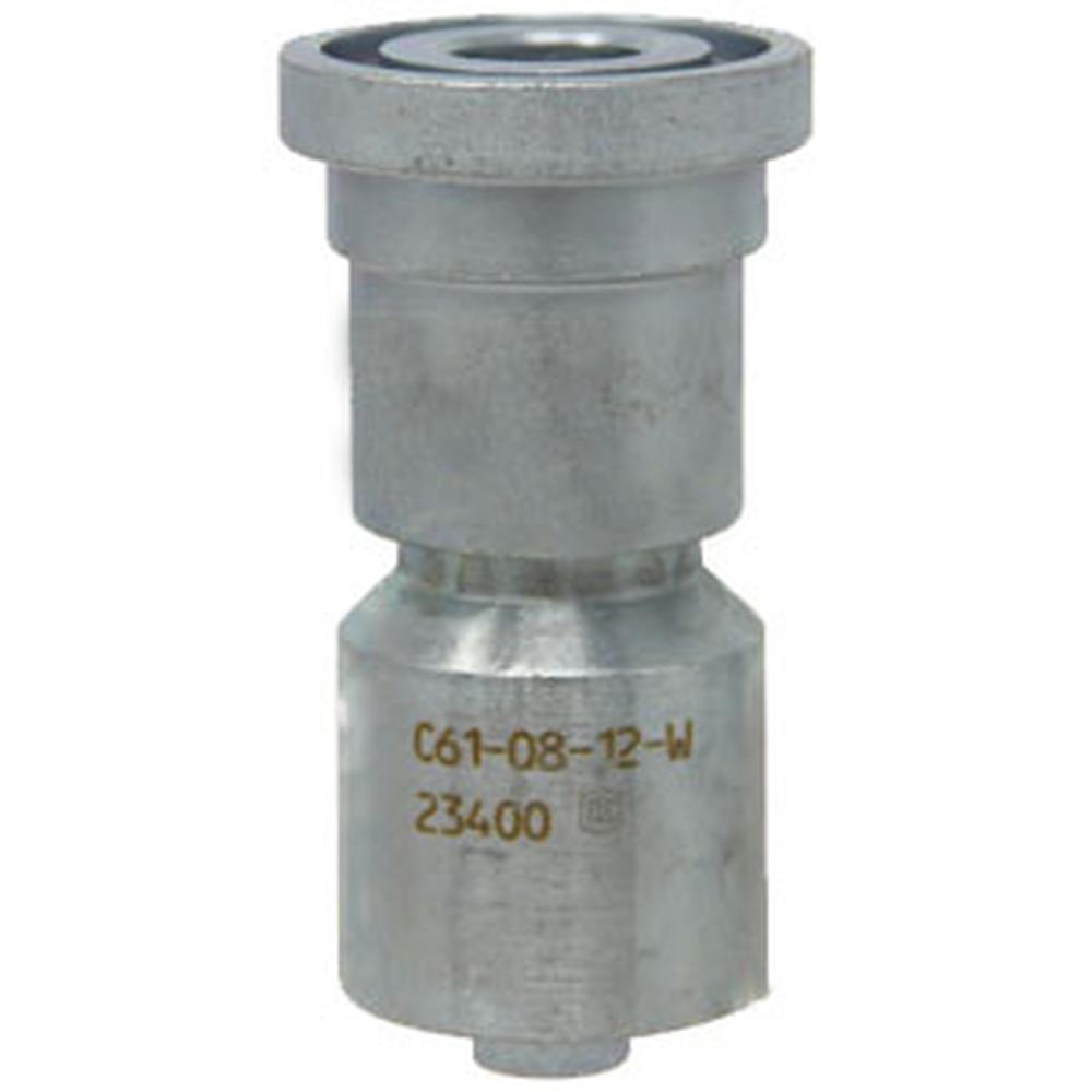 A-C61-08-12-W-AI (HW-C61) Code 61 Flange Head - Straight