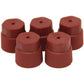 A-CP0132-AI 16mm Red R-134a High Side Valve Port Cap OEM & Aftermarket (5 Pack)