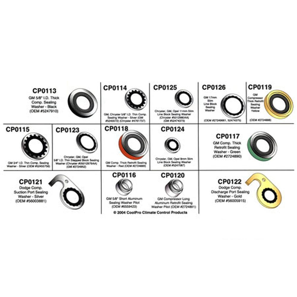 A-CP4018-AI Universal Sealing Washer Box Kit