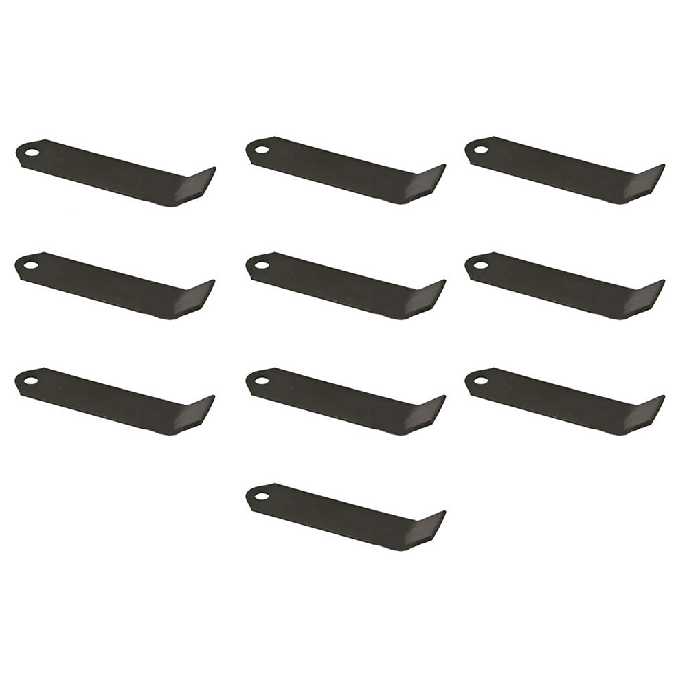 (10) Pack of Flail Mower Blades Fits Mott Replaces EF386