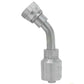 A-F-DL4508-15-22-W-AI Din Light 24 degree Seat 45 degree Female Swivel O-Ring
