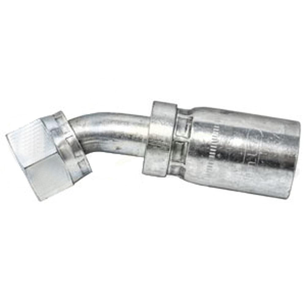 A-FFX45-10-10-AI (HC-FFX45) Female Seal Lok - Swivel - 45ï¿½ Elbow