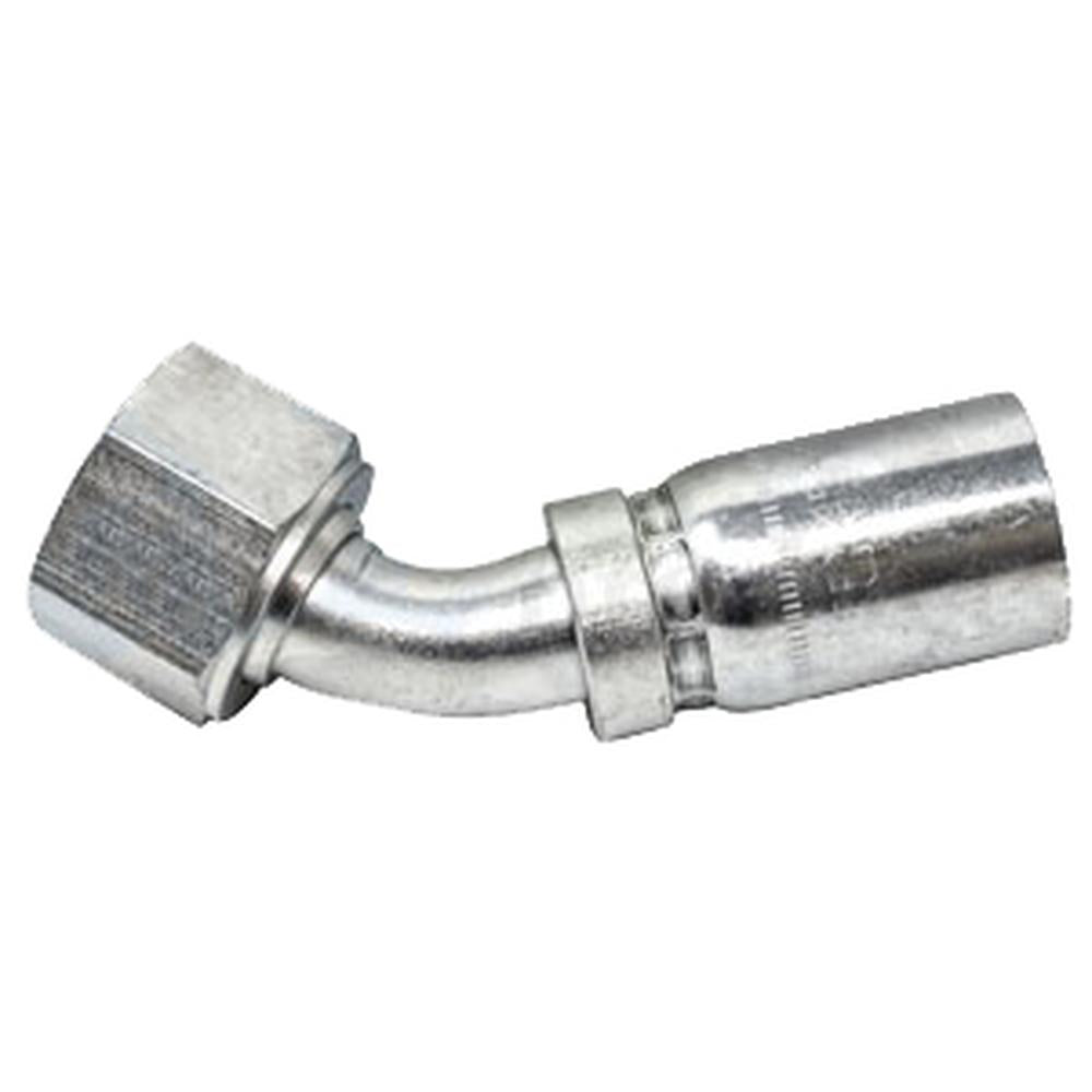 A-FFX45-10-12-AI (HC-FFX45) Female Seal Lok - Swivel - 45ï¿½ Elbow