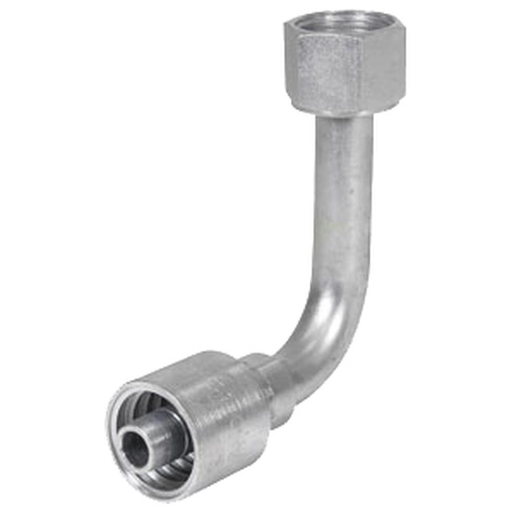 A-FFX90L-10-12-W-AI (HW-FFX90L) Female Seal Lok - Swivel - 90ï¿½ Elbow Long