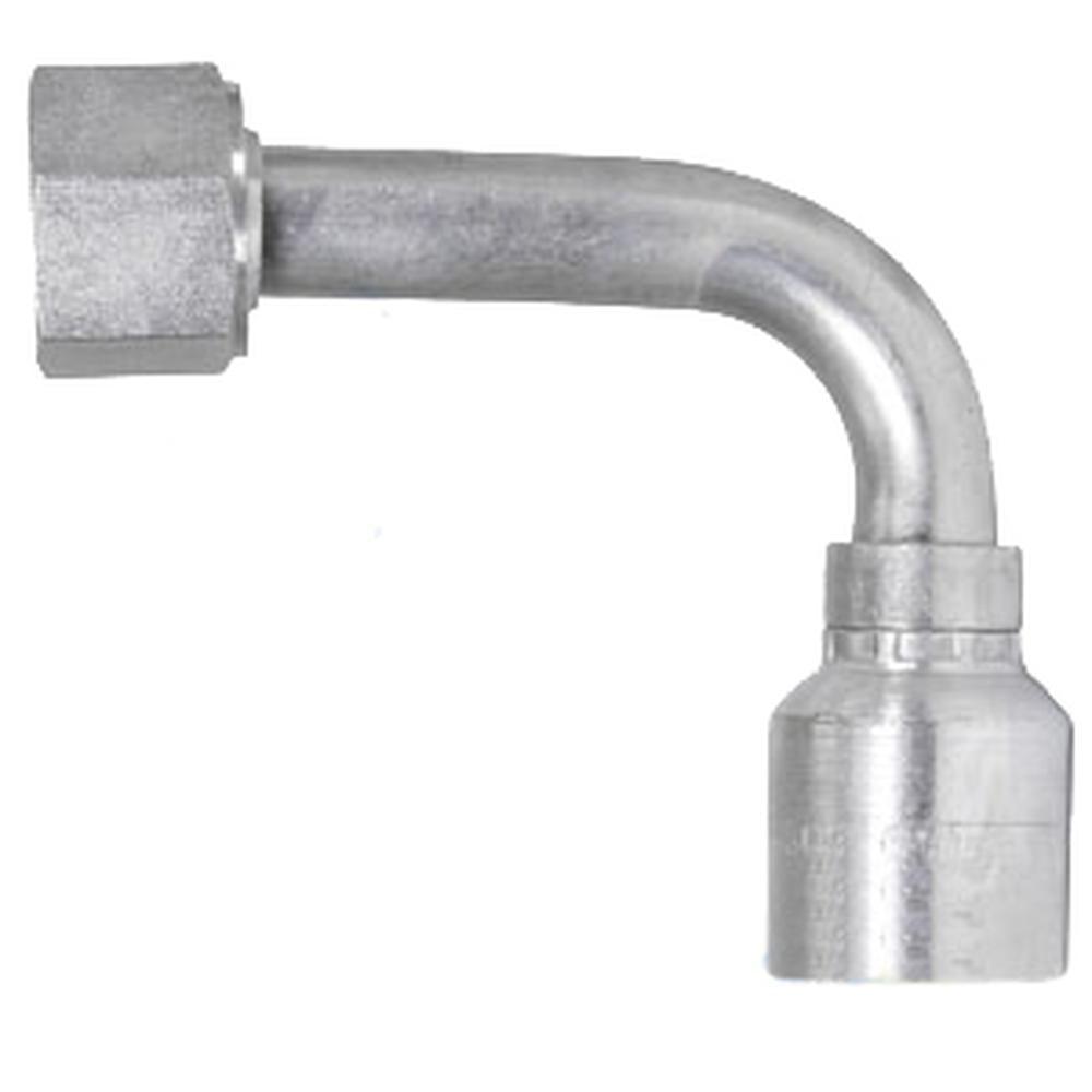 A-FFX90L-10-12-W-AI (HW-FFX90L) Female Seal Lok - Swivel - 90ï¿½ Elbow Long