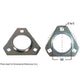 A-FTR347-I-AI Flange Half, Bearing; 3 Bolt Triangular