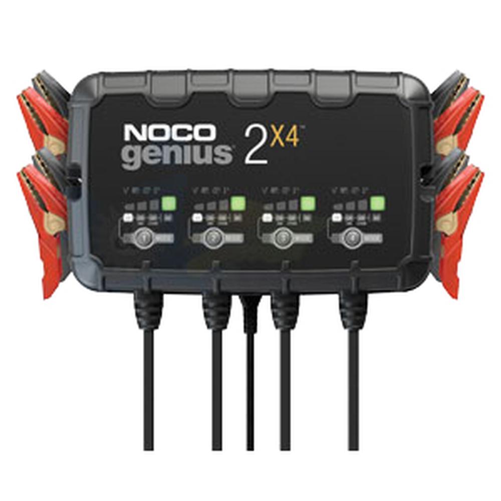A-GENIUS2X4-AI - 8A 4-Bank Battery Charger