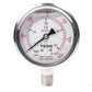 A-GG600-AI Gauge, 600 Lb.; Glycerin Filled