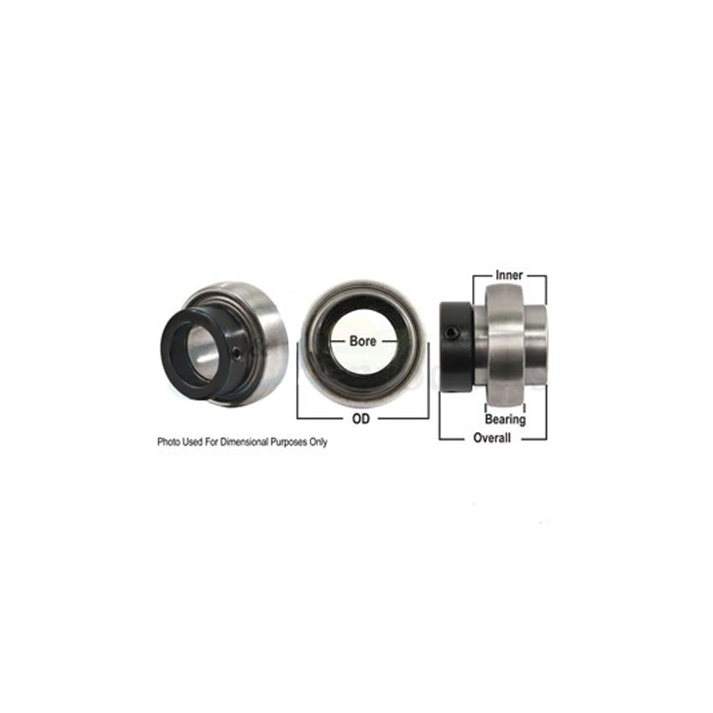 A-GRA115RRB-I-AI Bearing, Ball; Spherical W/ Collar, Re-Lubricatable