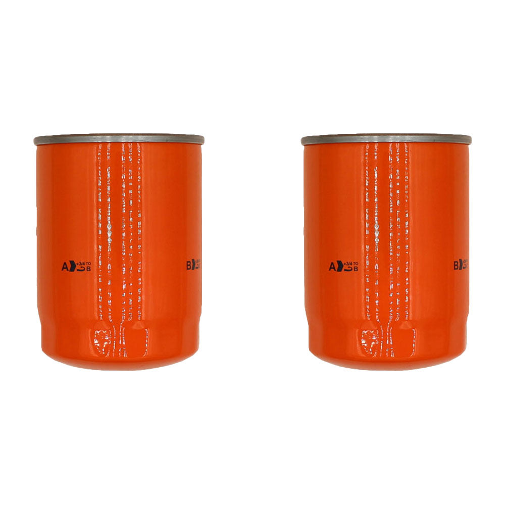 (2) Fuel Filters 16631-43560 HH166-43560 Fits Kubota M100GX M100X M105S M105X M108S M108SDS