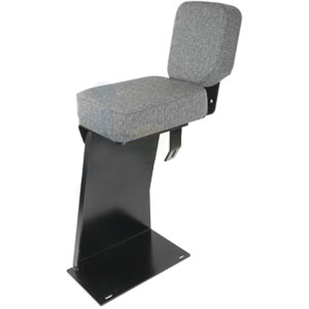 A-IS8212-AI Seat, Instuctional; Black/Gray Matrix Fabric w/ Handle