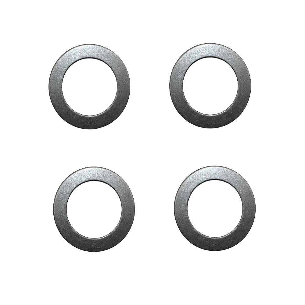 Set of Four (4) 1 1/2"ID - 2 1/4" OD Machine Bushings Narrow Rim 14 Gauge