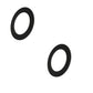 Qty 2 Two (Narrow Rim) BR32M MB22 Machine Bushings 2" ID X 3" OD 14 Ga.