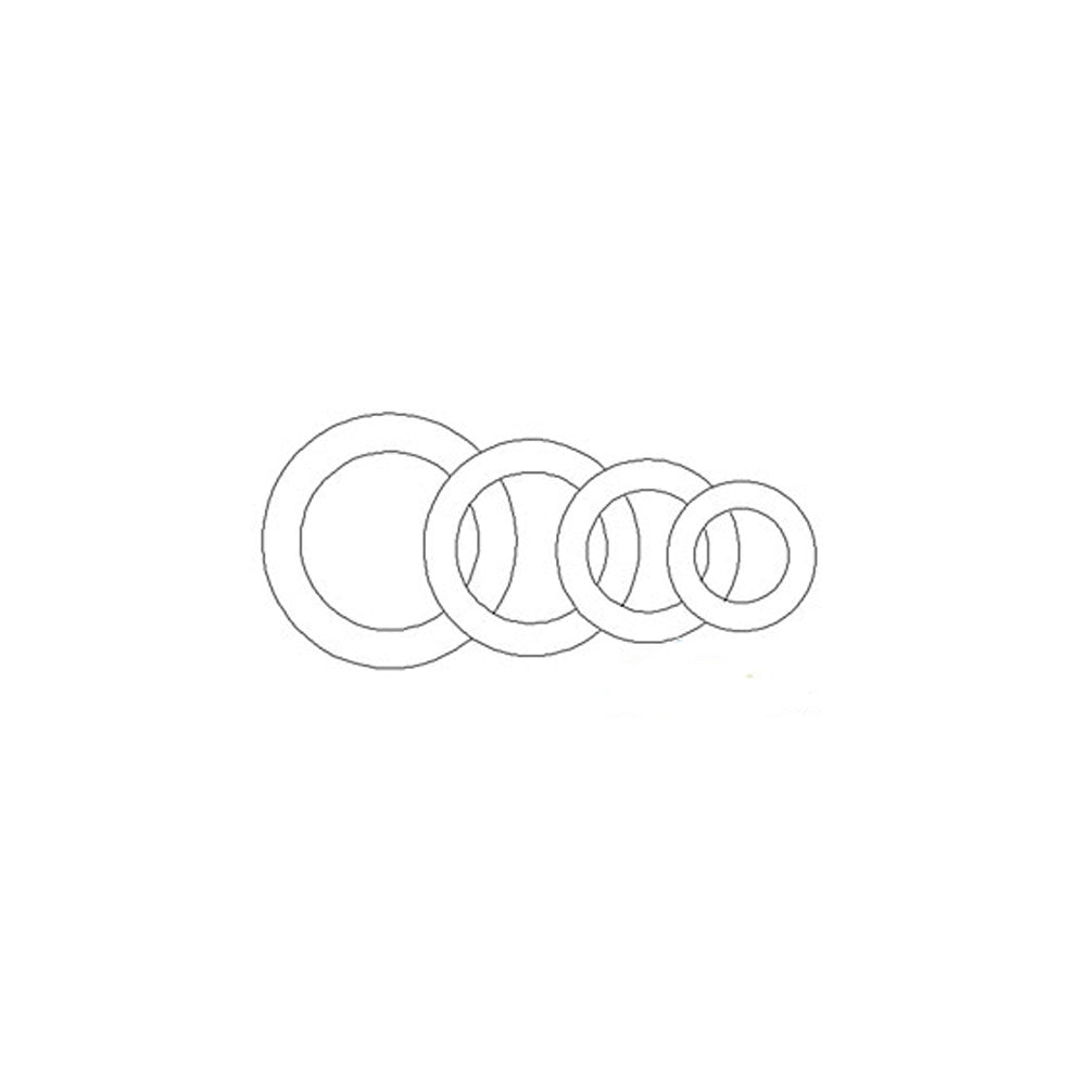 A-MB27-AI Bushing, Machine 3" X 4 ï¿½" 14 Ga. (Narrow Rim)