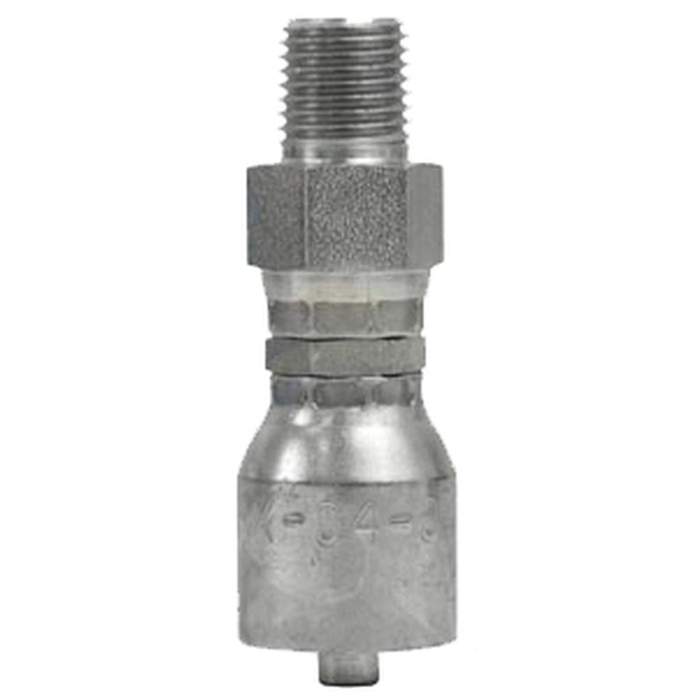 A-MPX-04-02-W-AI (HW-MPX) Male NPTF Pipe - Swivel - Straight